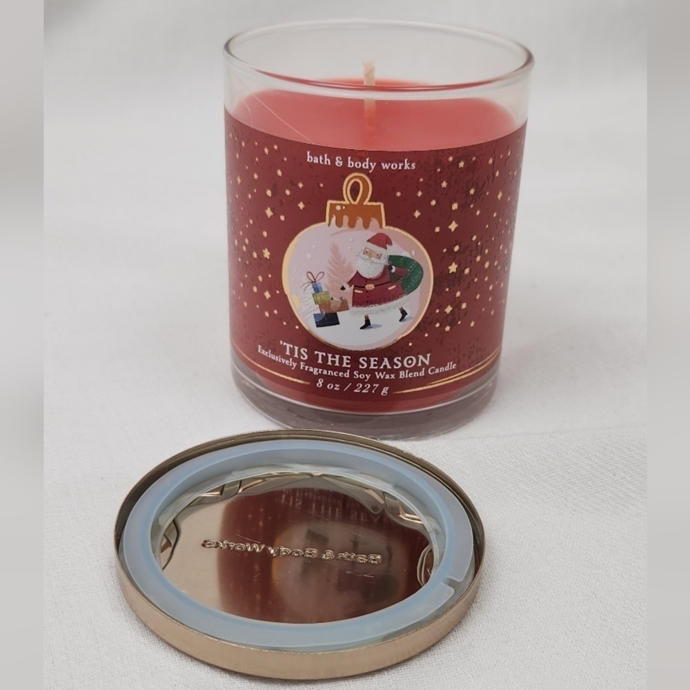 Bath & Body Works Tis The Season Single  Wick Candle